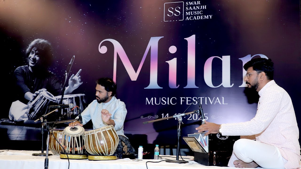 Milan Music Festival | Solo Tabla Recital by Yashwant Vaishnav | 14th December 2025, IIC, New Delhi