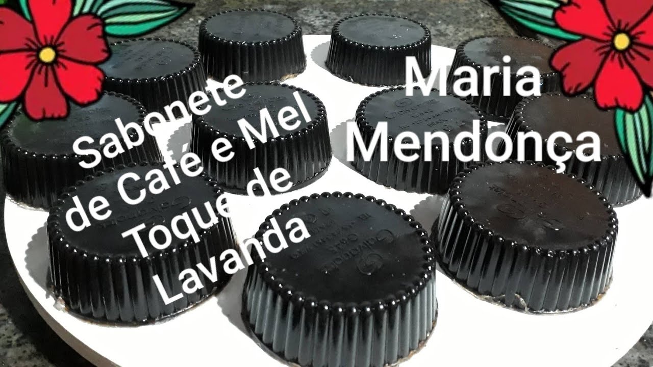 SABONETE DE CAFÉ E  MEL COM TOQUE DE LAVANDA
