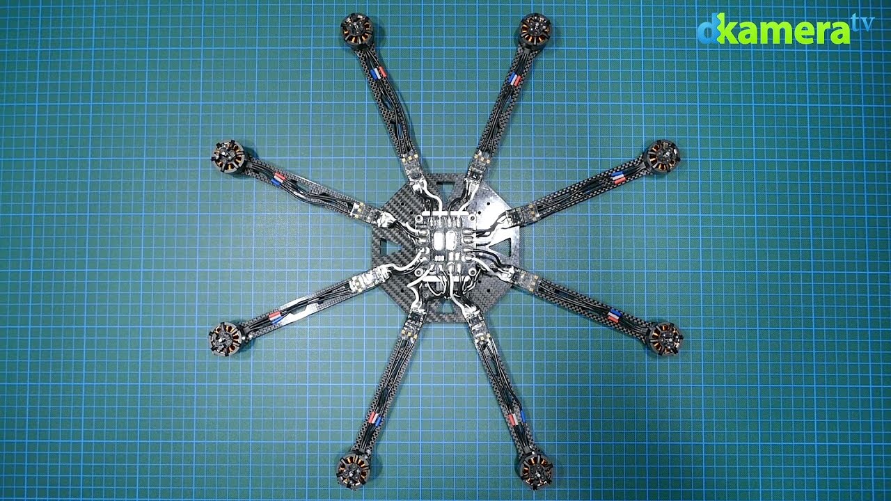 Mini-Octocopter: Zusammenbau des Copters 2v3 (#08)