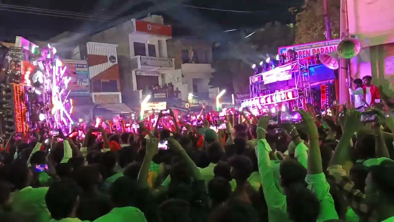 Lalganj ajahara dj competition Neeraj event Lalganj ajahara vs Deepak Dj phafamau