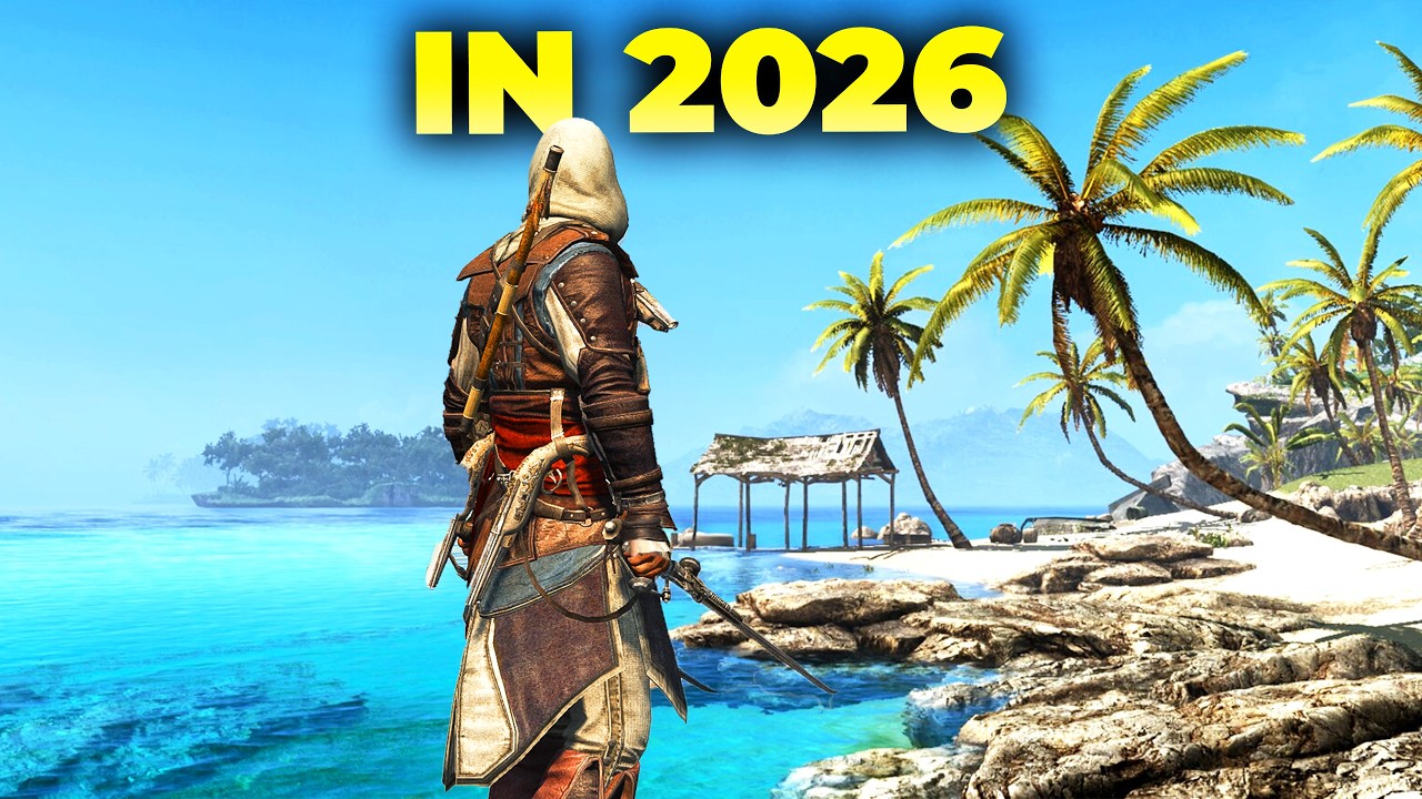 Почему вам ОБЯЗАТЕЛЬНО нужно сыграть в Assassin's Creed Black Flag в 2026 году...