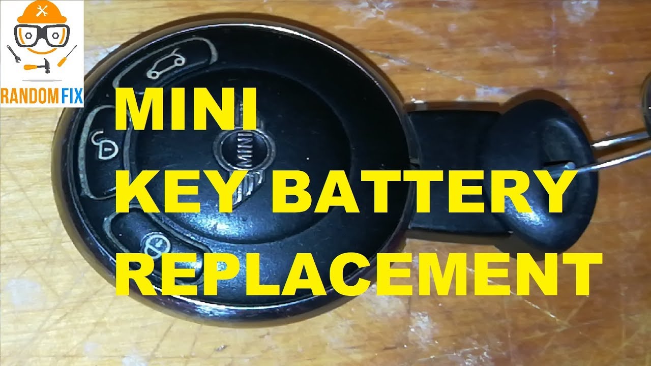 Замена батарейки в брелке Mini Cooper Remote 2007-14▶️Как заменить батарейку в брелке Mini Cooper