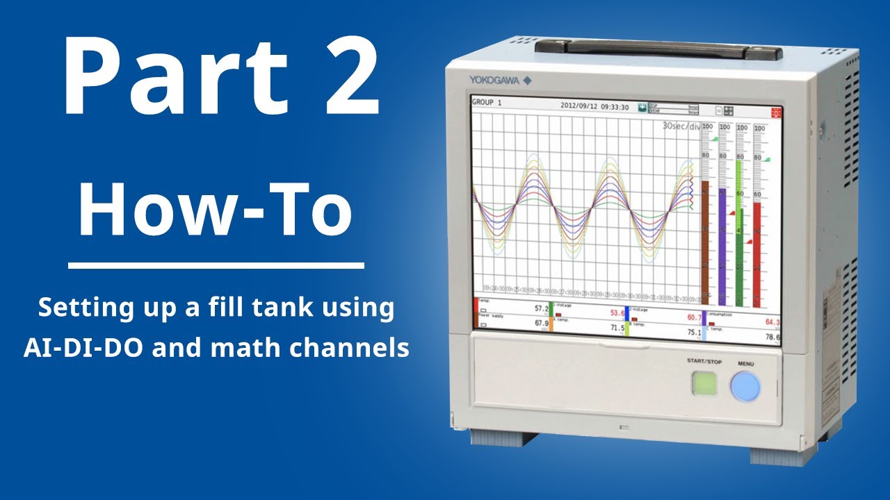 Part 2: Setting up a fill tank using AI-DI-DO and math channels (GX/GP)