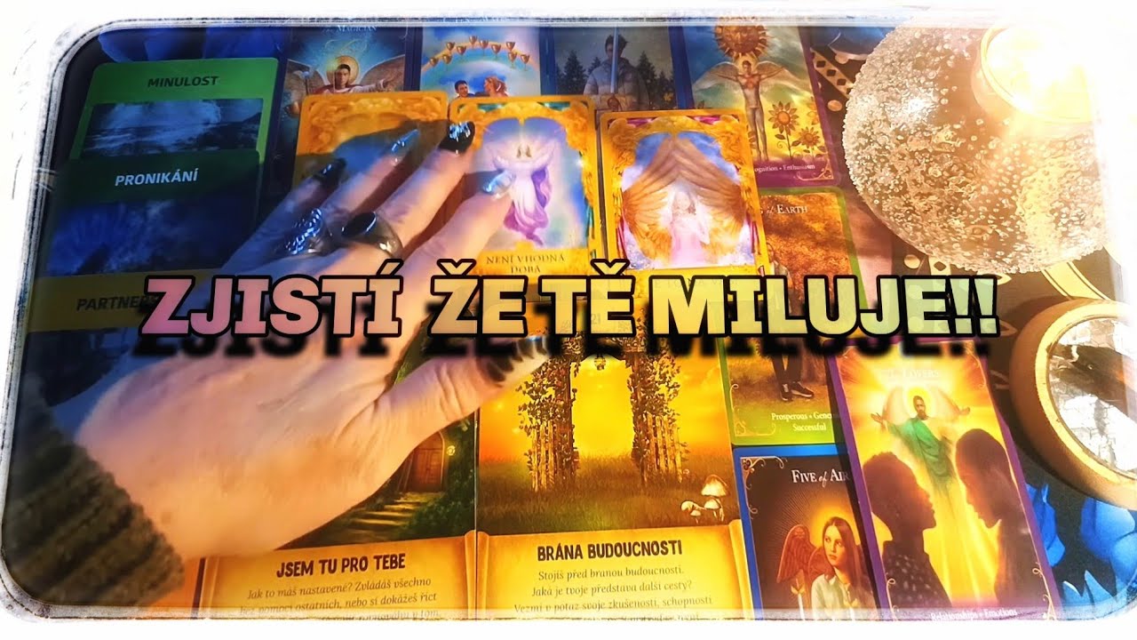 🤭🤩 ZJISTÍ, ŽE TĚ MILUJE!! ❤️🥰 Výklad karet                 #tarot #vztahy #karty #love