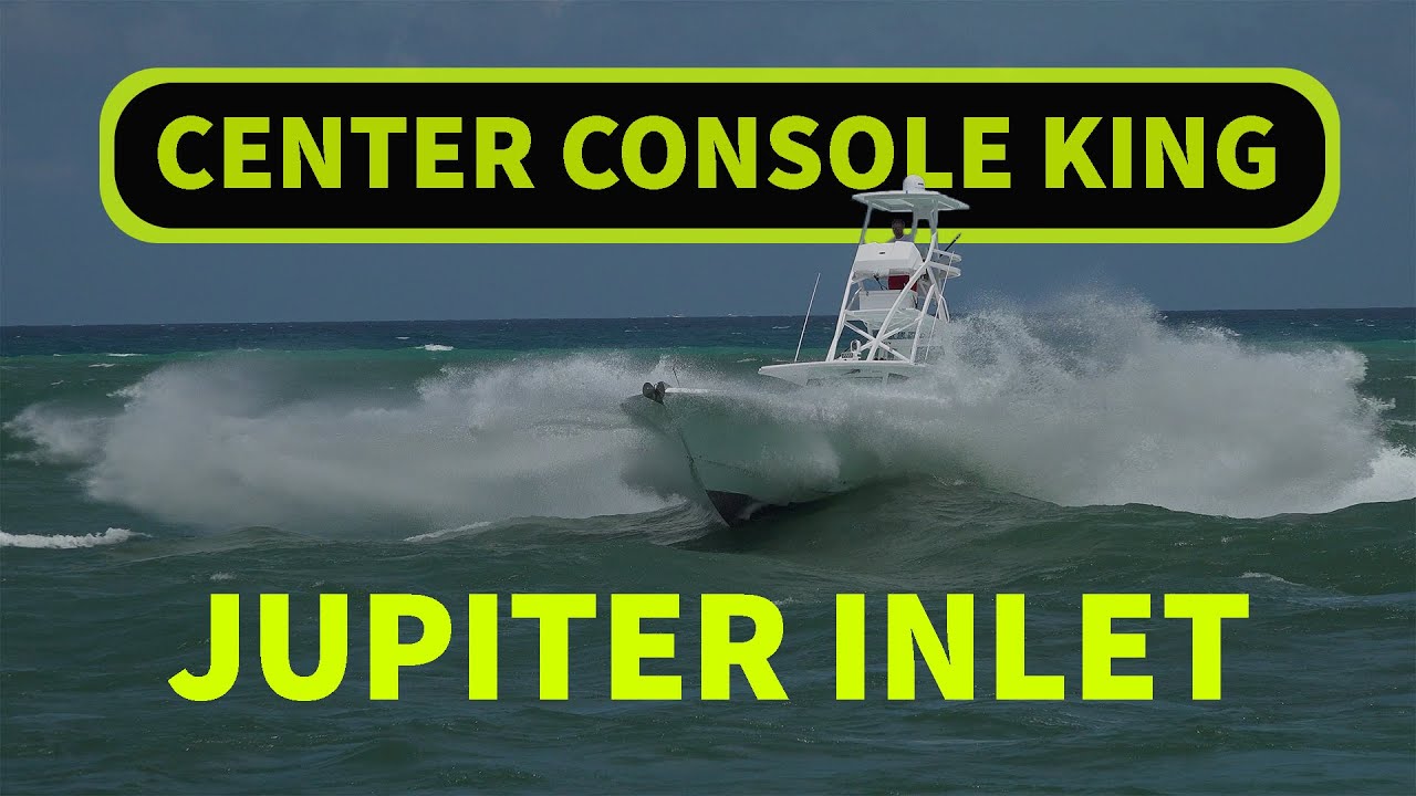 Center Console King Crushes on a Rough Day - Boats at Jupiter Inlet
