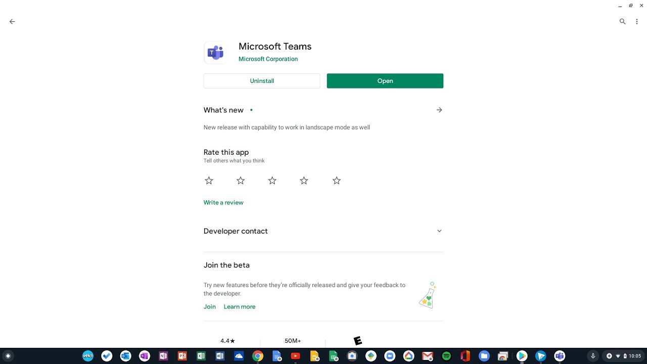 how to install Microsoft teams on Chromebook
