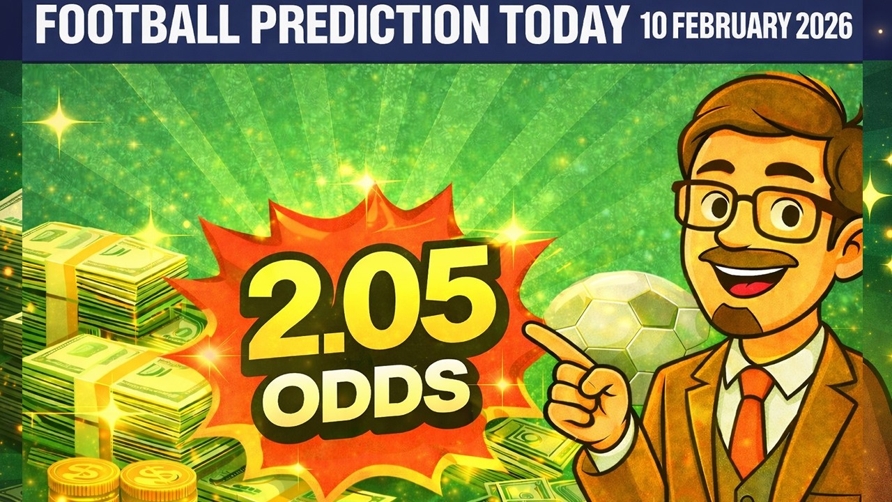 FOOTBALL PREDICTION TODAY | SAFE BET SLIP | 10 Feb 2026 Matches | 2.05 Odds Banker