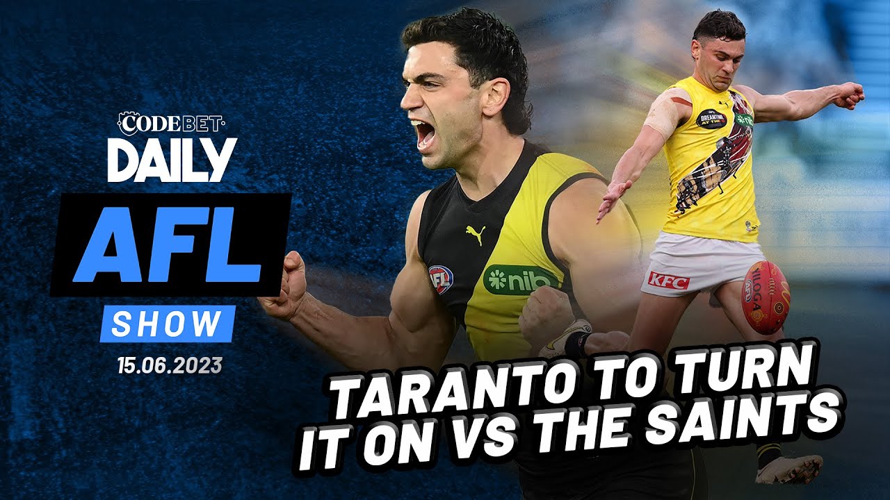 Taranto&rsquo;s dominant form + Suns are the best underdog | AFL Round 14 best bets!