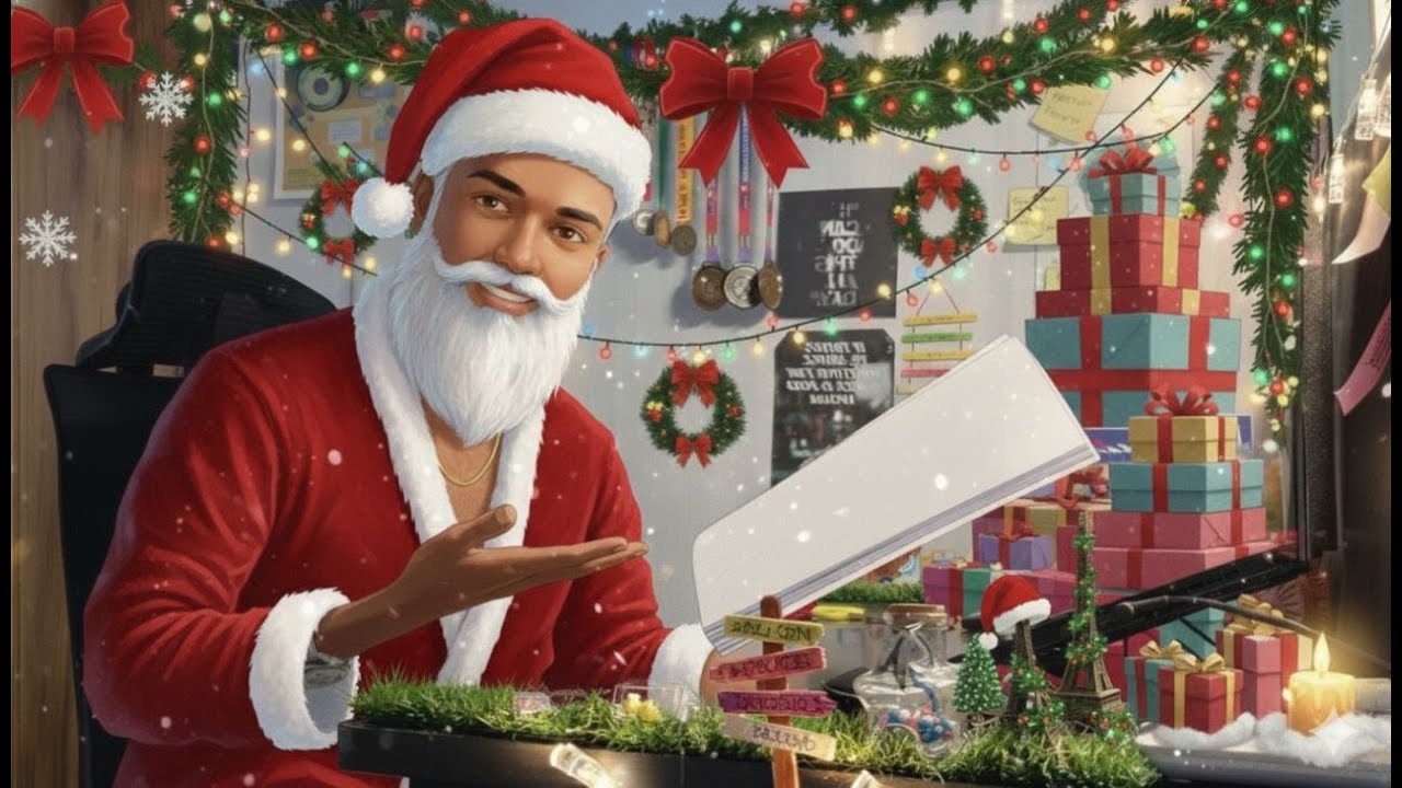 2 Hours Study With Me 📚 60/10 Pomodoro Sessions ⌛ | MERRY CHRISTMAS ❄️ | cozy fireplace sounds 🎵