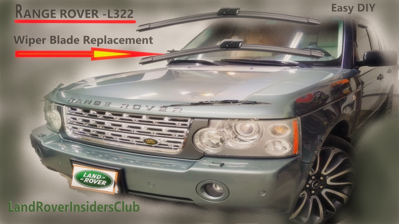 Range Rover L322 Wiper Blade Replacement | Easy DIY