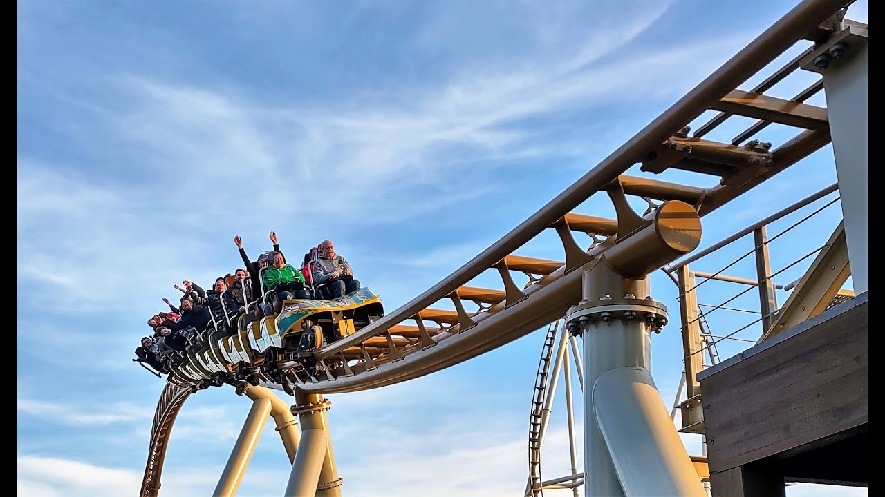 Pantheon - Front Row - GoPro - Busch Gardens, Williamsburg, VA