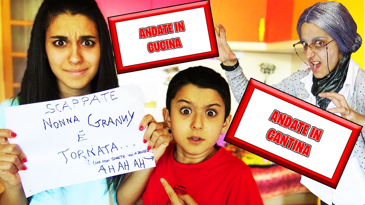 SCAPPA DA NONNA GRANNY!! *VIDEO INTERATTIVO*