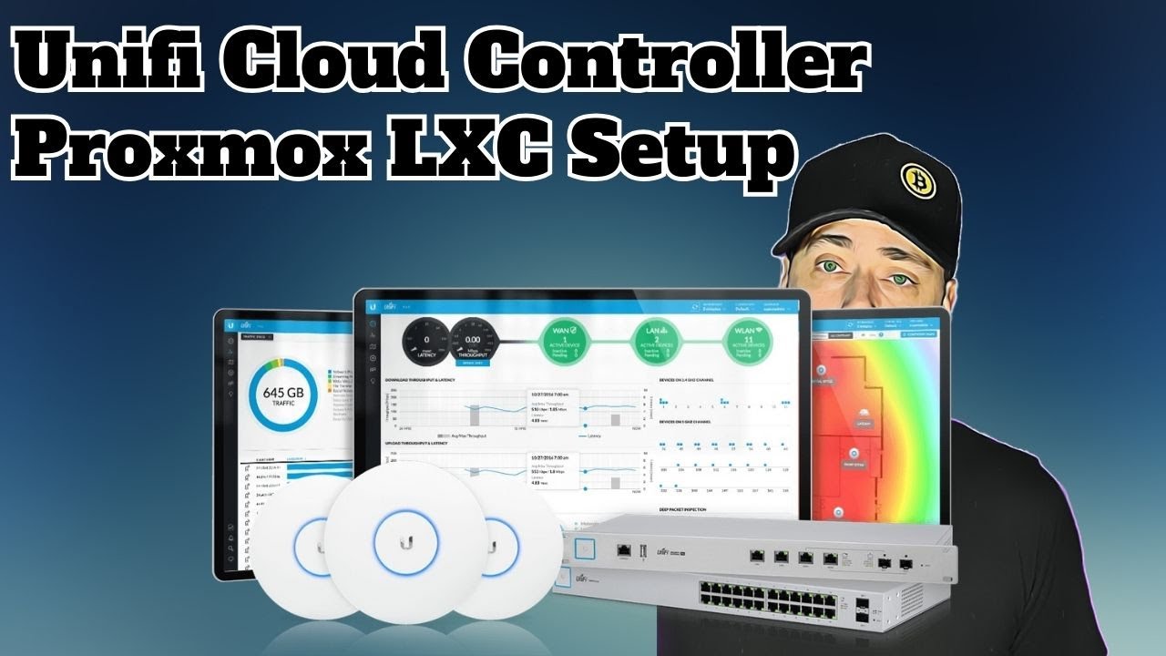How to setup the Ubiquiti Unifi Cloud Controller in Proxmox LXC