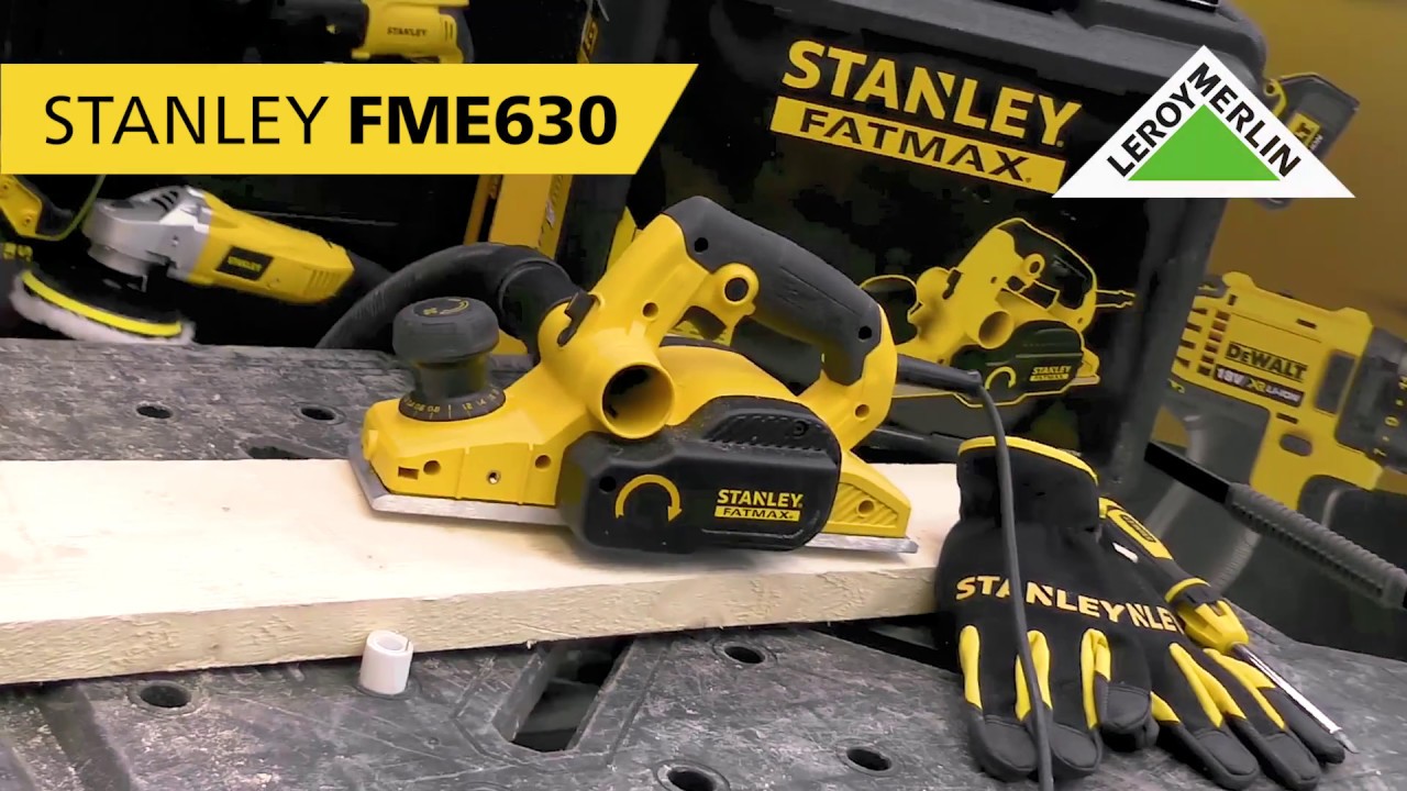 Обзор электрорубанка STANLEY FME630