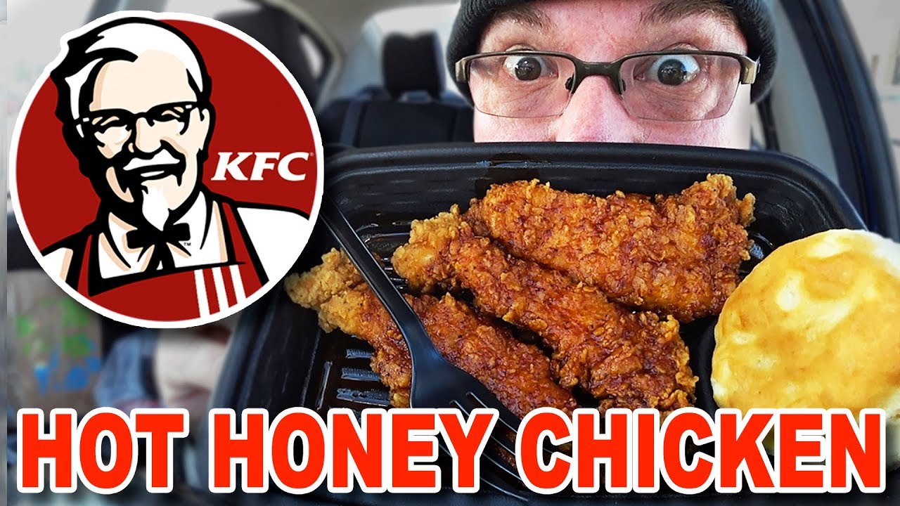 KFC 🔥🍯🍗Hot Honey Chicken Tenders | Food Review