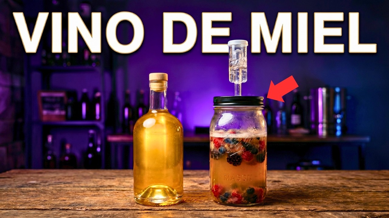 Como hacer hidromiel de frutas como un profesional