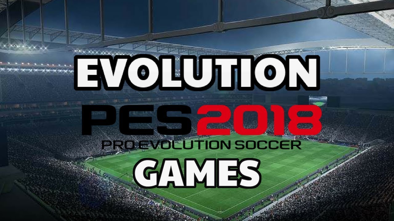 Evolution of PES Games (Pro Evolution Soccer) 2001-2018