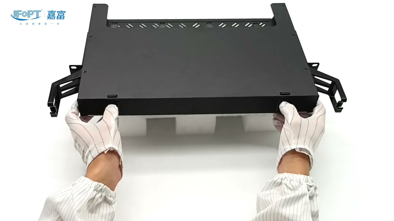 MPO/MTP 1U 3layer 144cores Modular Patch Panel
