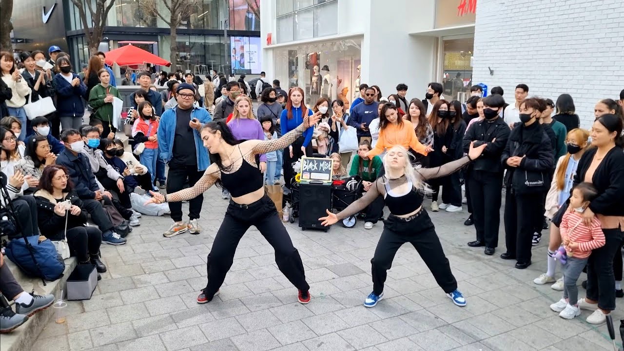 [STREET ARTIST] BLACK MIST. GUEST: DMY. HONGDAE BUSKING (DEJAVU). 230325.