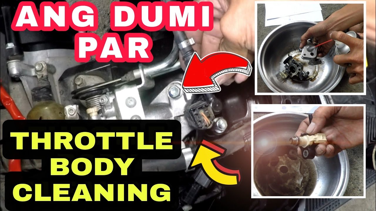 PANO MAG LINIS NG THROTTLE BODY|STEP BY STEP TUTORIAL|MIO GEAR 125