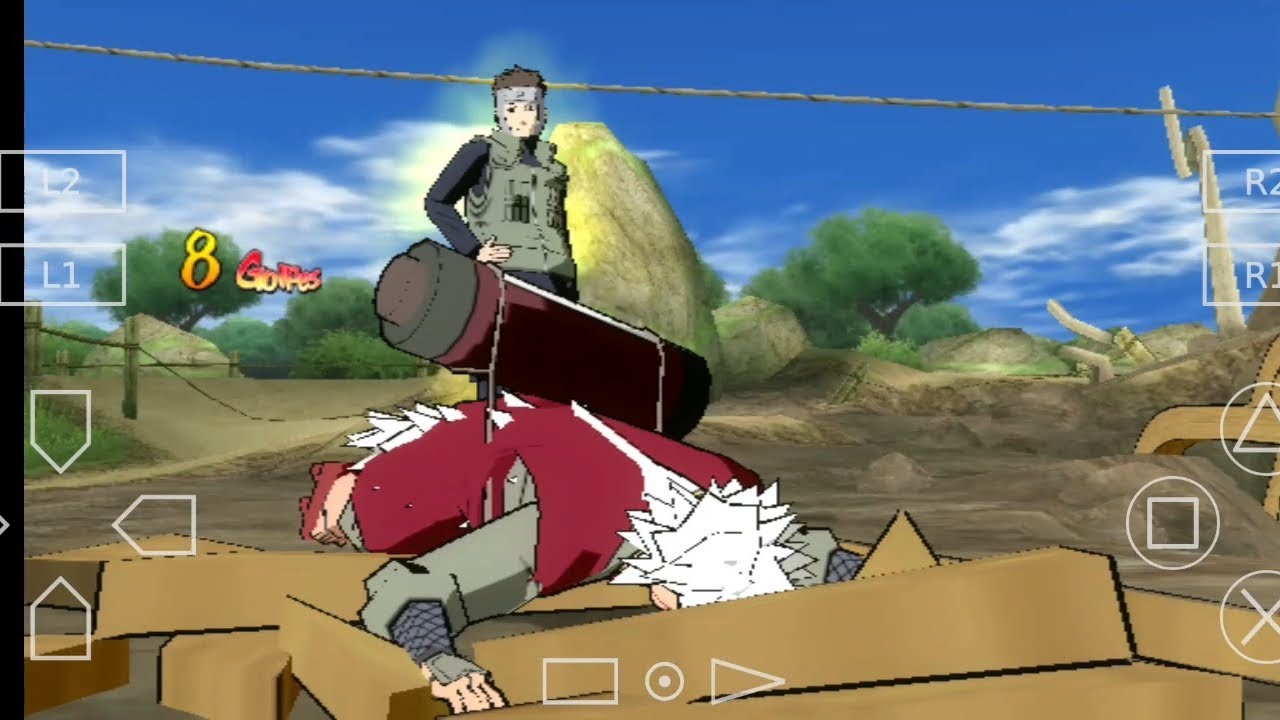 Yamato vs Sannins lendários [insano] @NarutoGamerBRoficial 