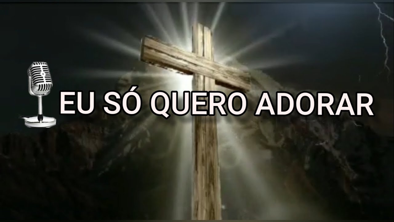 EU SÓ QUERO ADORAR (cover) Júlio 