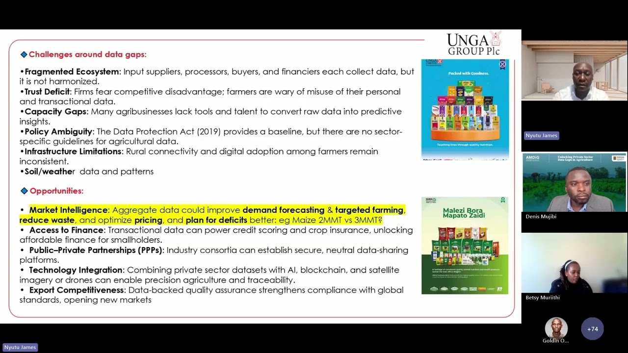 Unlocking Private Sector Data Gaps in Agriculture Webinar