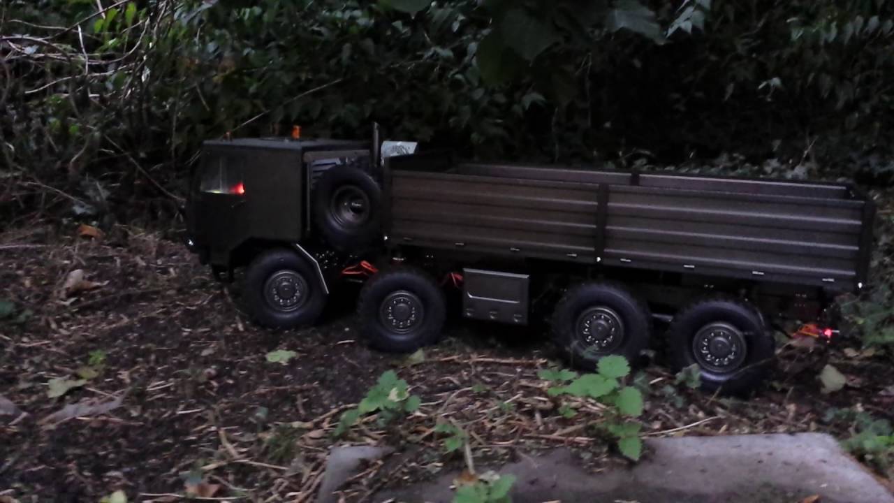Tatra 815 - 7  caporacing CD15825 rc   servonaut  8x8 erster test