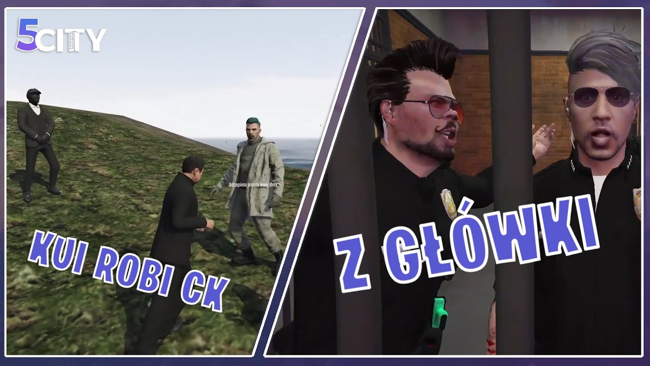 FIVECITY - KUI ROBI CK I Z GŁ&Oacute;WKI |😂 GTARP 😂| FM#49🔥