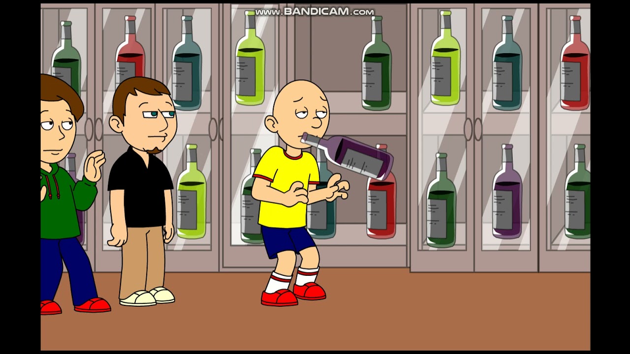 Caillou Destroys The Liquor Store