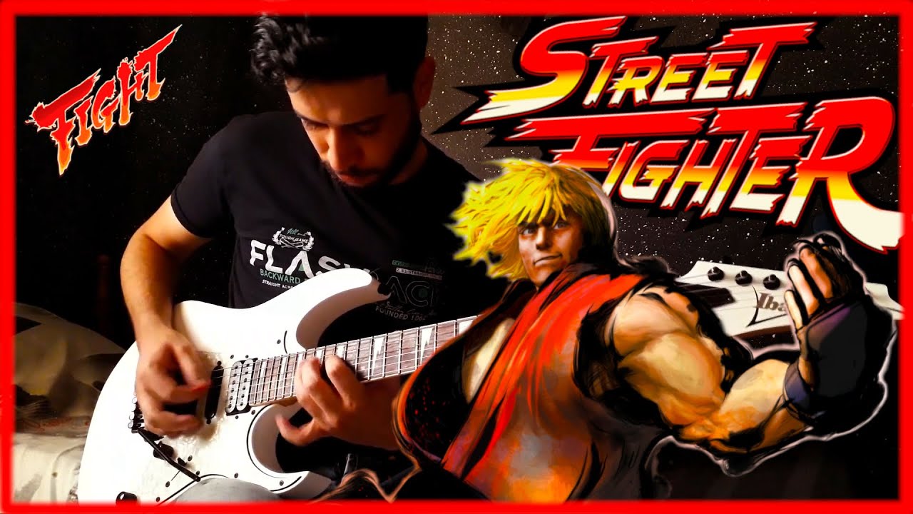 Street Fighter II - Ken's Theme | Metal Guitar Cover