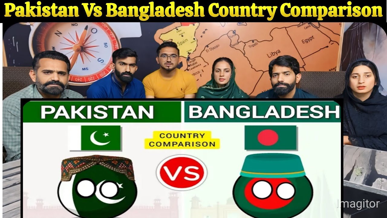 Pakistan Vs Bangladesh - Country Comparison 2024 | @Real Reaction