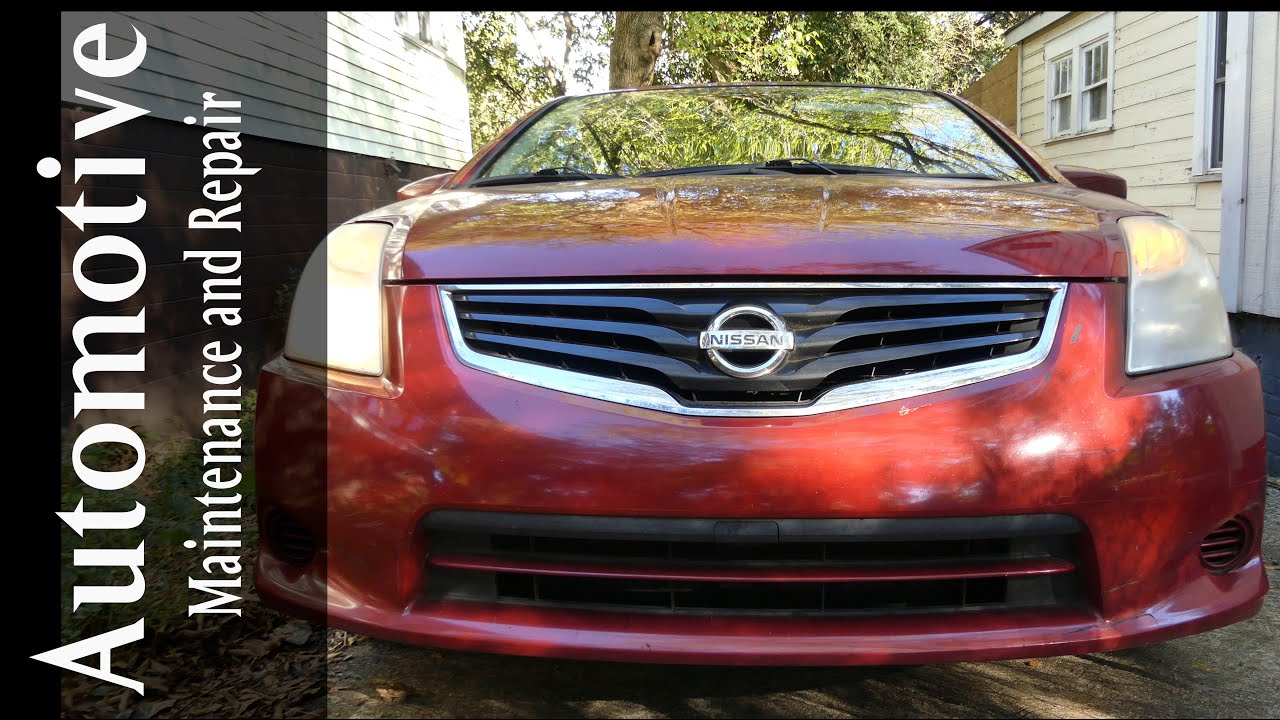 Замена фар Nissan Sentra 2007 - 2012