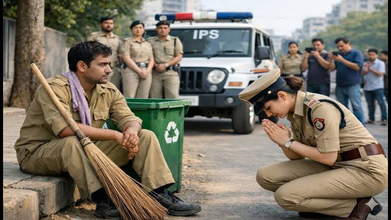 “IPS मैडम ने एक सड़क साफ़ करने वाले व्यक्ति के सामने सिर क्यों झुकाया?” IPS Story 