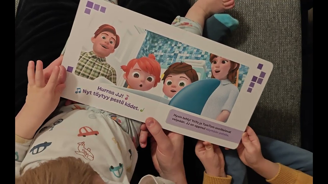 Luetaan CoComelonin Potta-aika mukuloille