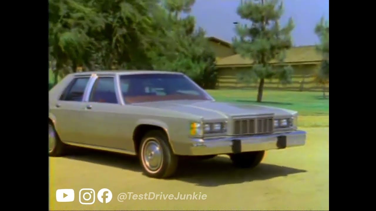 1982 Mercury Grand Marquis Manufacturer Laserdisc Promotional Video