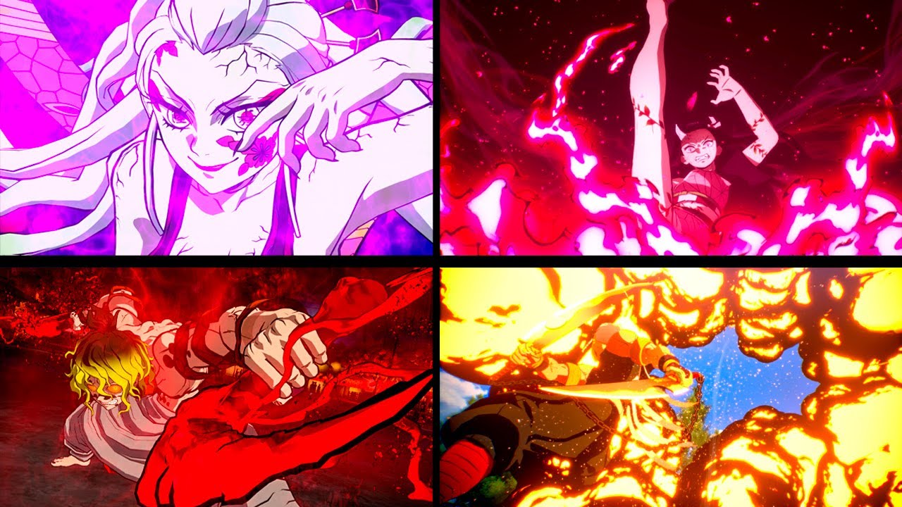 DEMON SLAYER: KIMETSU NO YAIBA - THE HINOKAMI CHRONICLES - TODAS AS ULTIMATE ARTS