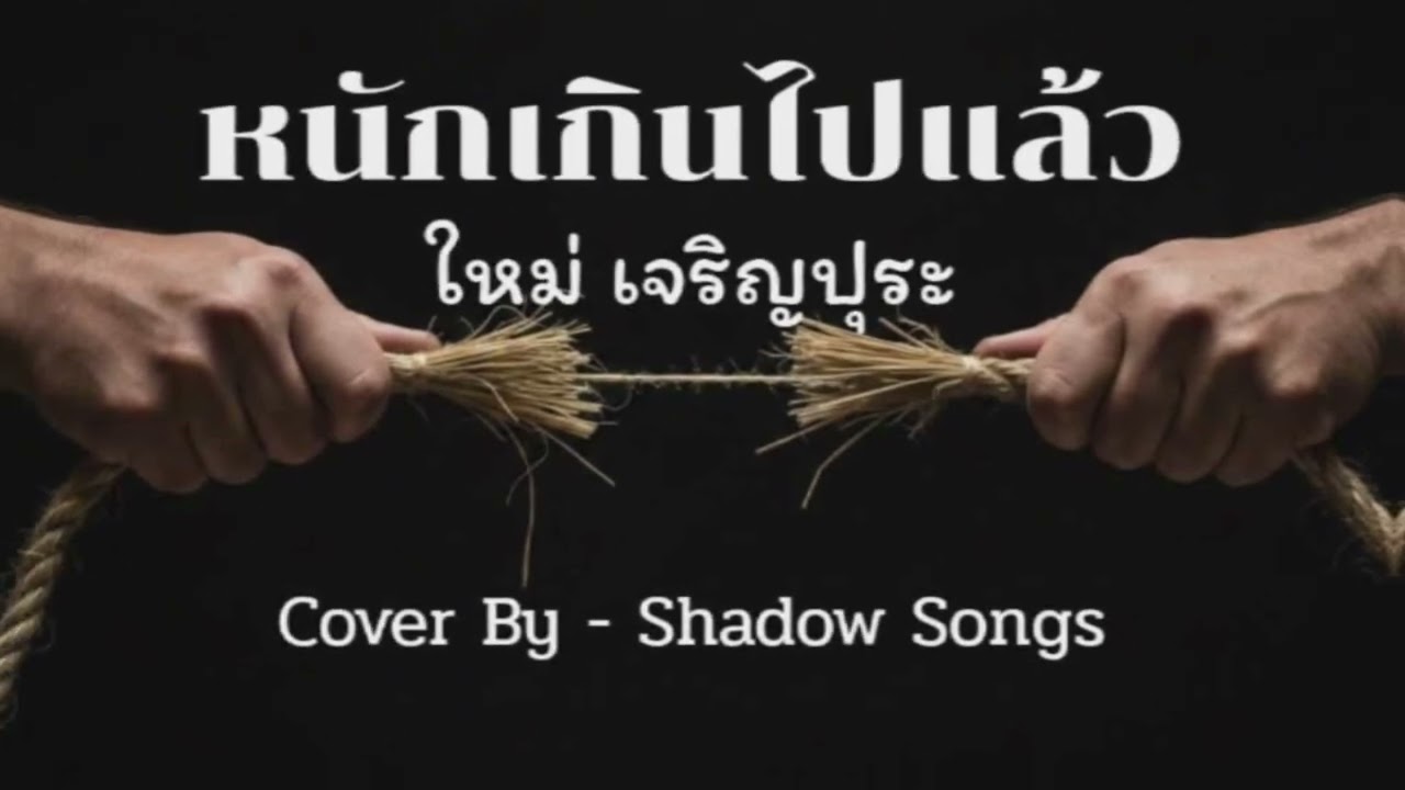 หนักเกินไปแล้ว - ใหม่ เจริญปุระ  |  Cover By  Shadow Songs