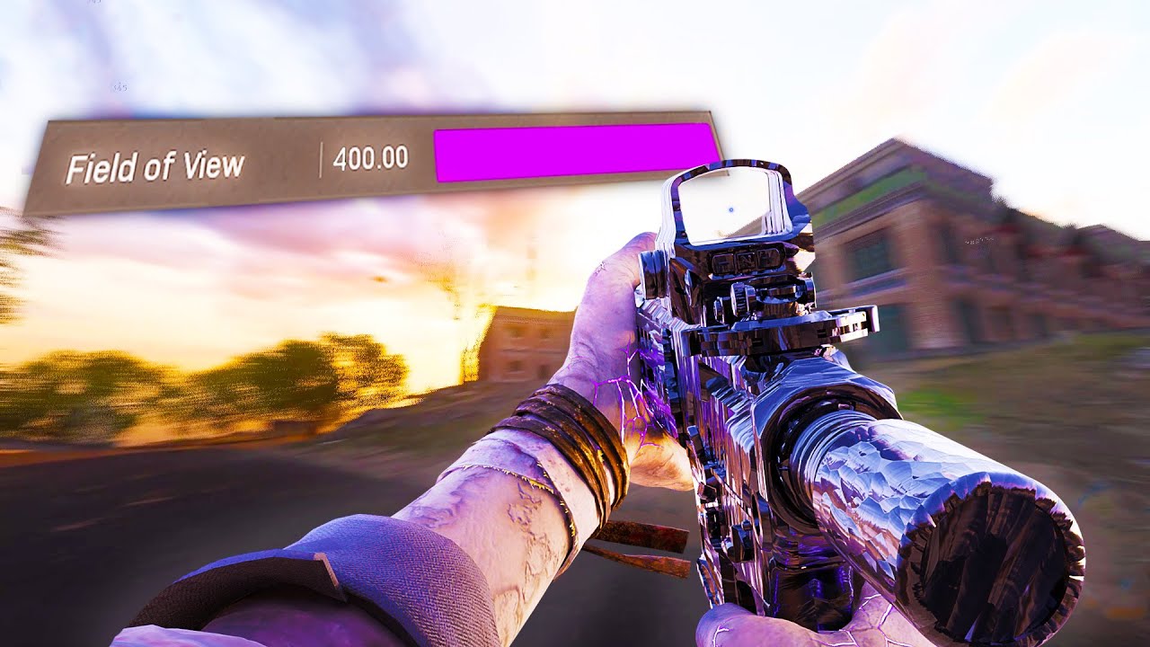 Low Sensitivity in Rebirth Island using 400 FOV