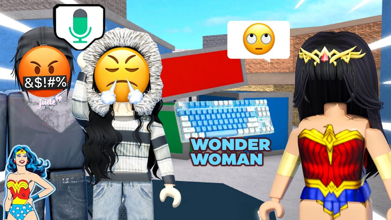 TOXIC TEAMERS IN MM2 VC GET DESTROYED BY WONDERWOMAN...(KEYBOARD ASMR)