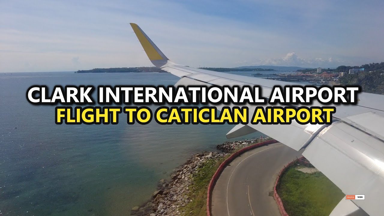 ✈️ Clark to Caticlan ✈️ | Clark International Airport Tour | Cebu Pacific Flight Experience 🌴🛬