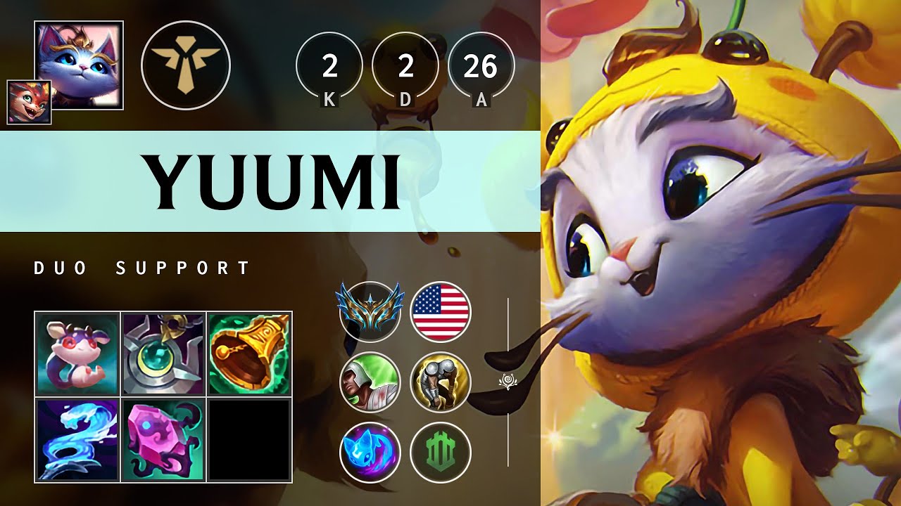 Yuumi Support vs Pyke - NA Challenger Patch 14.17