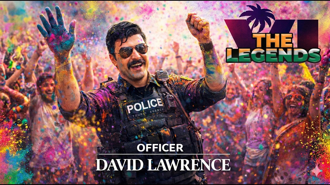 Holi Special Patrol 🌈 | Officer David Lawrence On Duty in TLRP | #bandhilki #tlrp #gta5rp