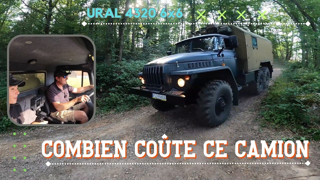 Camion d'expédition russe : Combien coûte un Ural 4320 6x6 ?