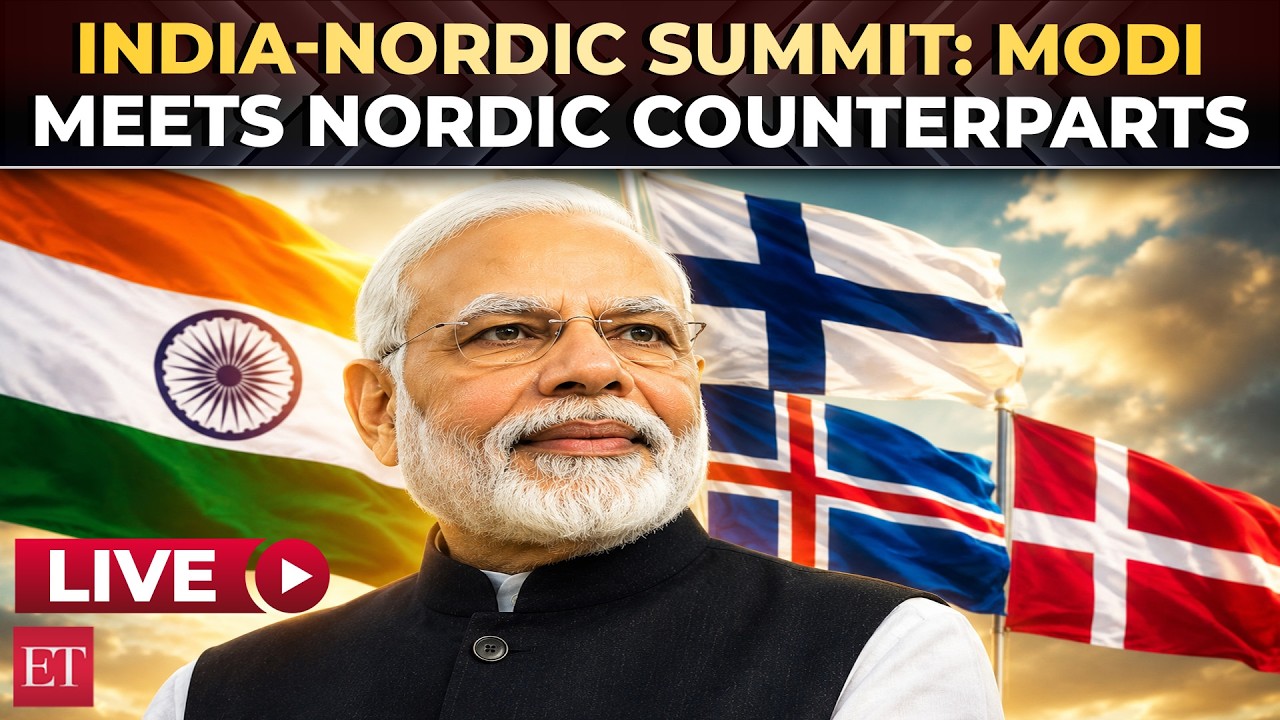 LIVE | Modi Holds Bilateral Meetings with Denmark, Finland, Iceland PMs | India-Nordic Summit