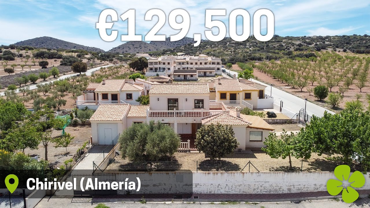 SOLD! - HOUSE TOUR SPAIN | Villa in Chirivel @ €129,500 - ref. 02291