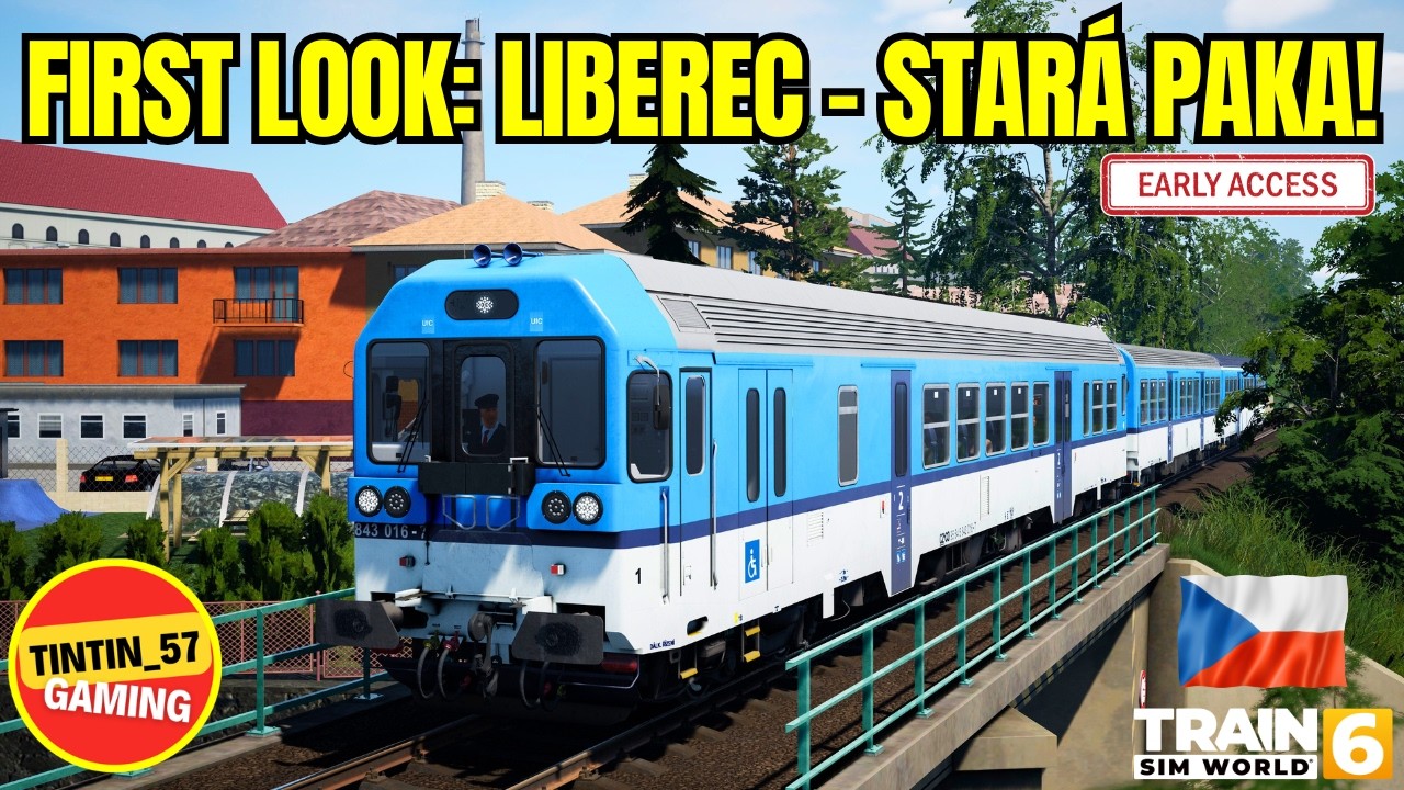 TSW6 CZECHIA | Liberec–Stará Paka | EARLY ACCESS FIRST LOOK!