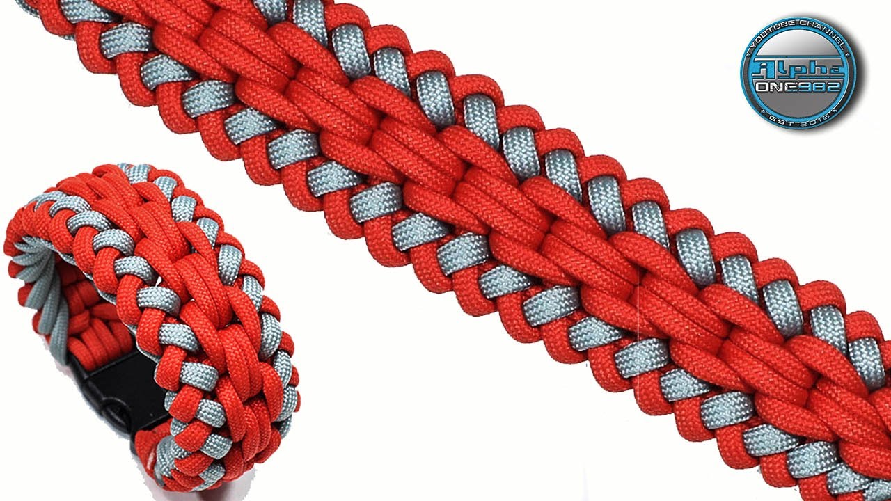 How To Make a Paracord Bracelet Sanctified Chain Mail Endless Falls Paracord Bracelet Tutorial DIY