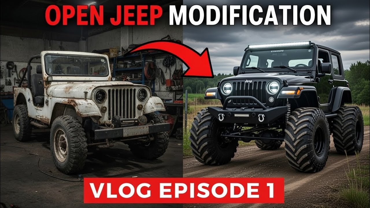 Old Jeep Turned Into a Monster 😱 | Extreme Jeep Modification Old to New 2026