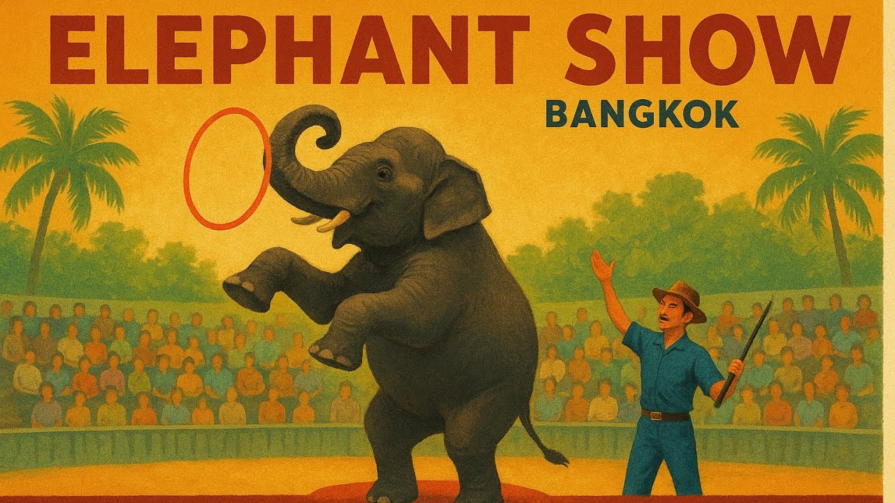 🐘 Elephant Show at Safari World Bangkok | Amazing Thailand Experience